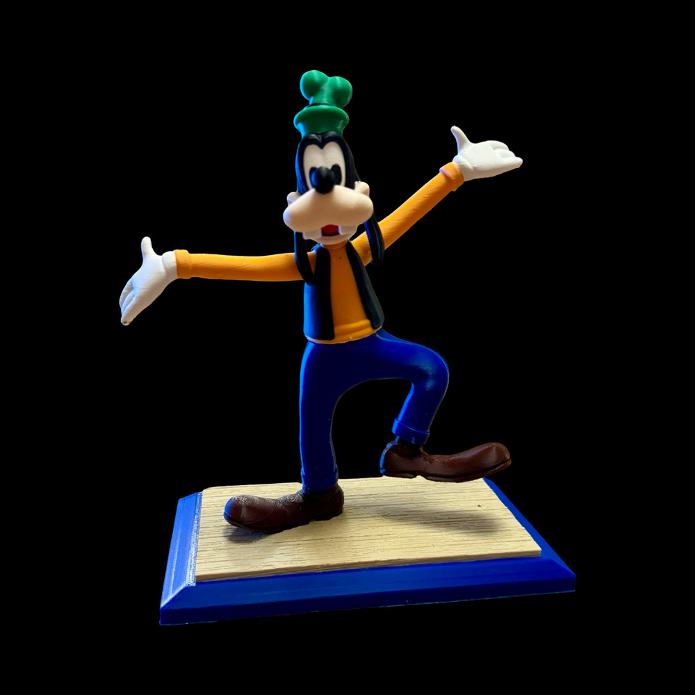UNPAINTED Goofy 3D Printed Model Kit (6-24)