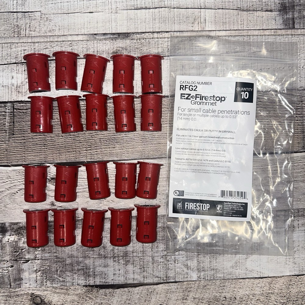 STI RFG2 2PC SPLIT CABLE GROMMET 10 PACK