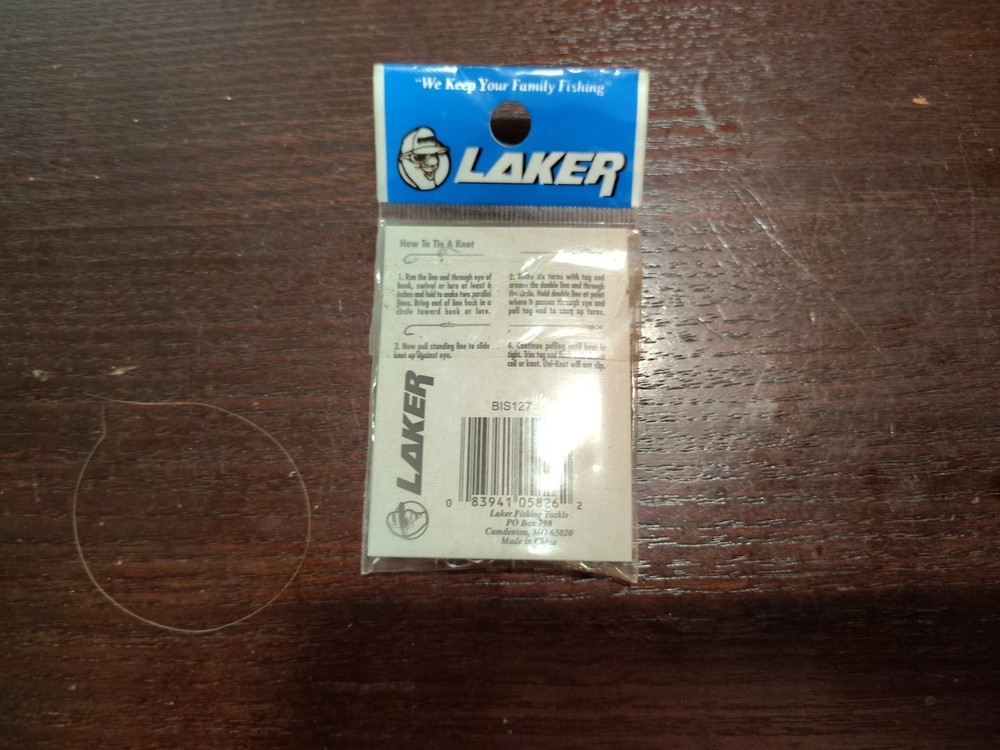 Laker Black Barrel Swivel Interlock Snap Size 7 Quantity 12