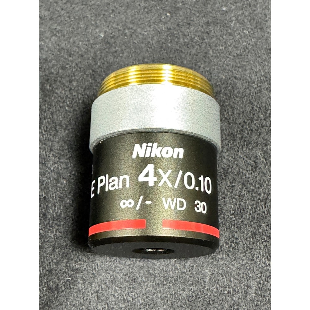 Nikon E Plan Objectives 10X - 4X Microscope Objectives