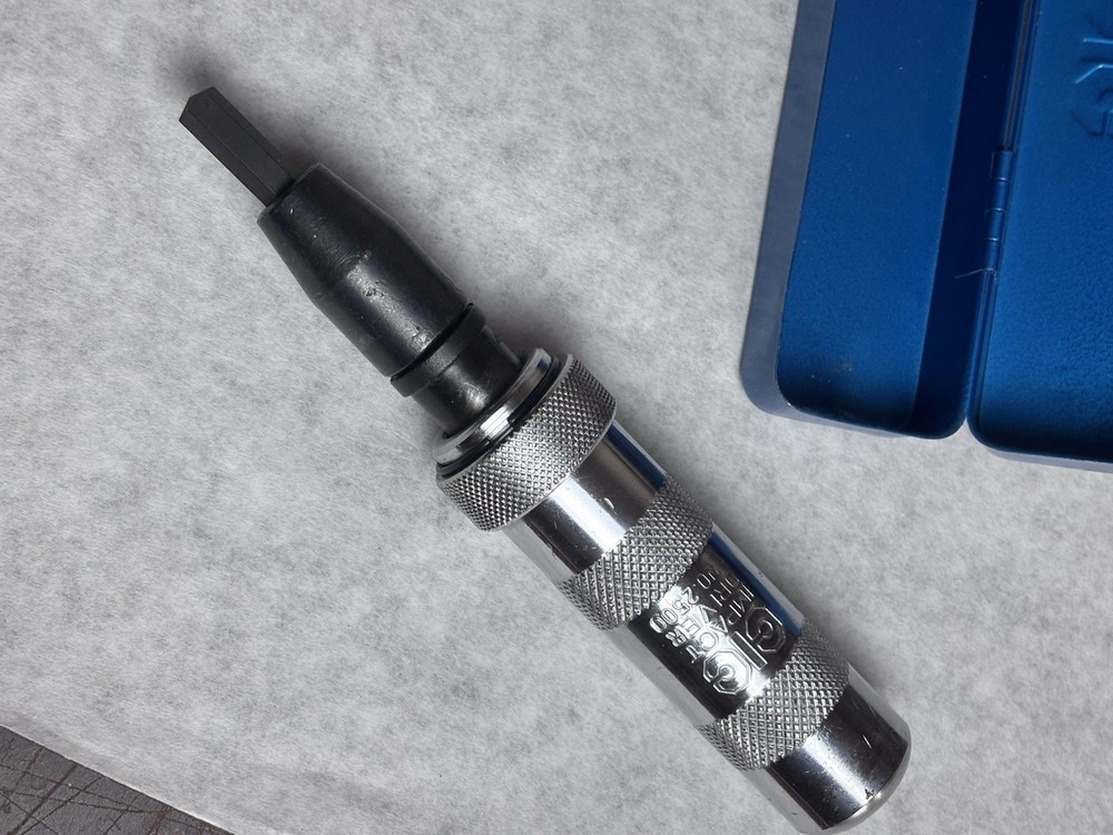 CIC Impact Driver No 2500 Complete 13 Bits, Metal Case, Original Box & Insert