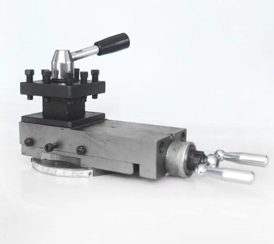 BV20 Lathe Accessories Tool Post Assembly Lathe Small Carriage Tool Post