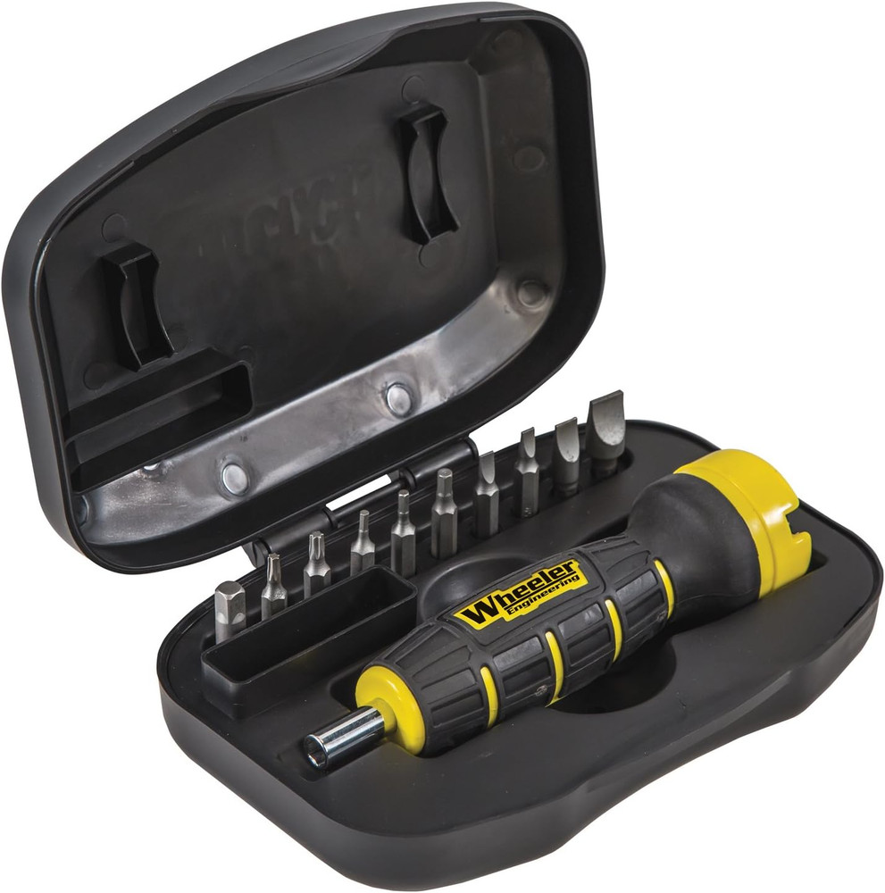 Digital Firearms Accurizing Torque Wrench with Interchangeable Bits and LCD Disp