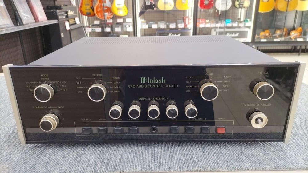 McIntosh C40 Audio Control Amplifier Used Japan