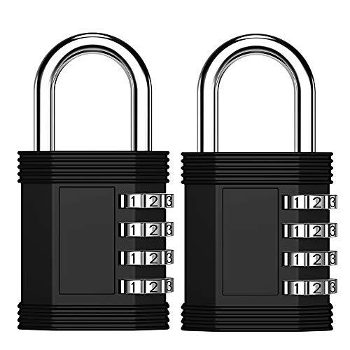 Locker Locks With Code 4 Digit Waterproof Combination Lock For Gym School Locker
