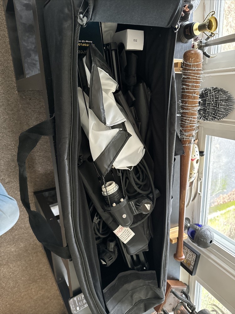 Westcott Spiderlite Light Kit & Cases, 2 Titler Bracket, Strap, 3 Bulbs & More!!