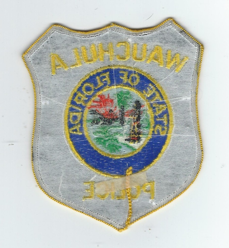 VINTAGE WAUCHULA, FLORIDA POLICE patch