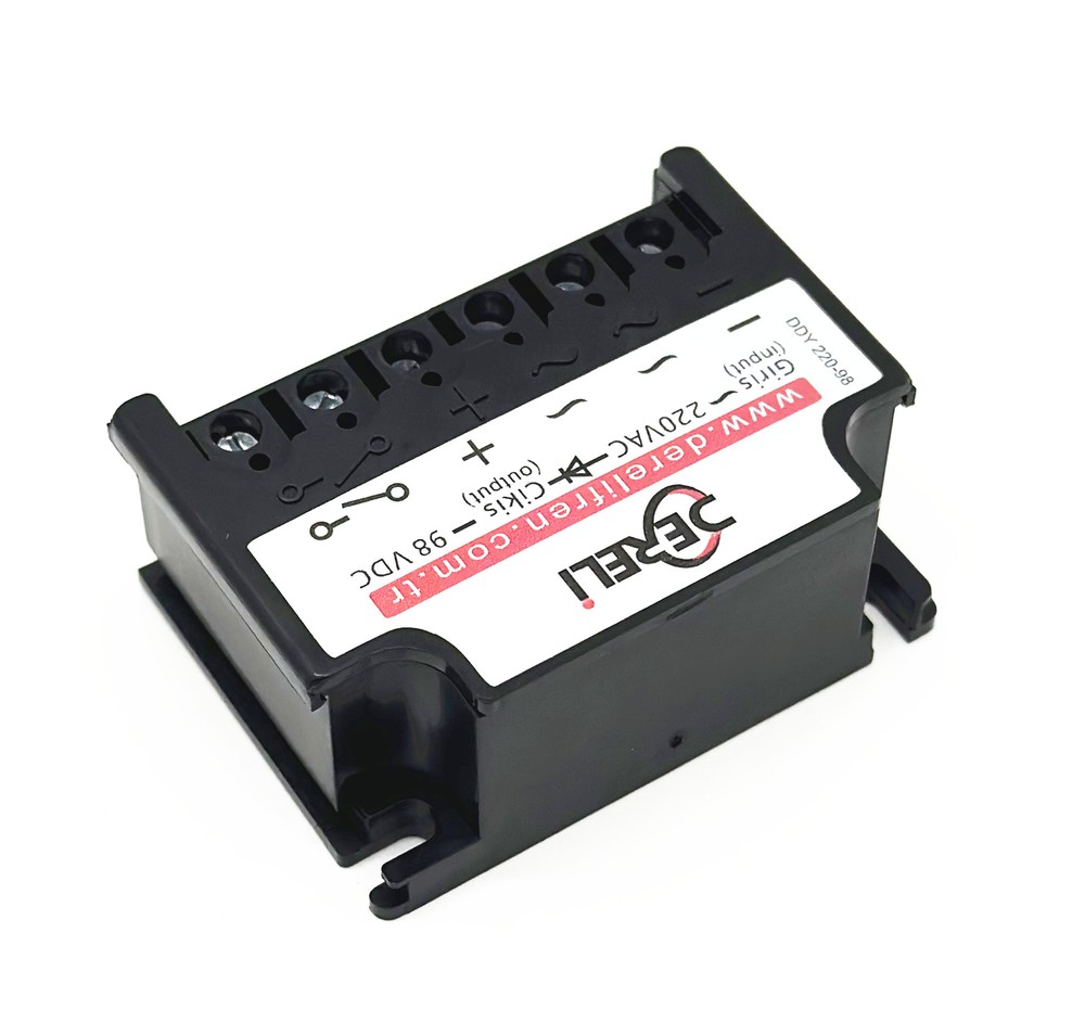 DERELI DDY 220-98 input 220VAC output 98VDC Half-Wave Brake Rectifier module