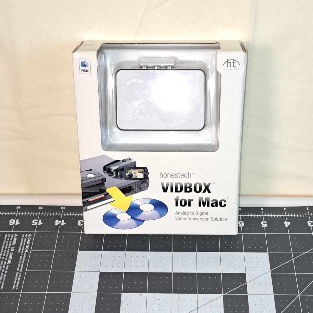 Honestech Vidbox For Mac Analog to Digital Video Conversion Solution New