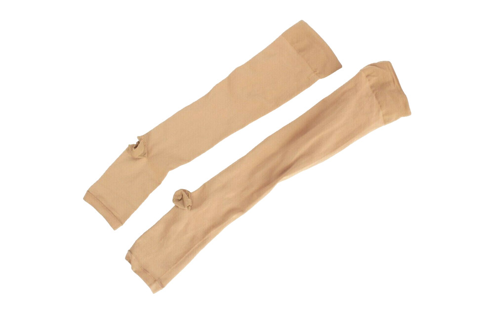 Compression Leg Open Toe Socks Medical Grade Excellent Condition