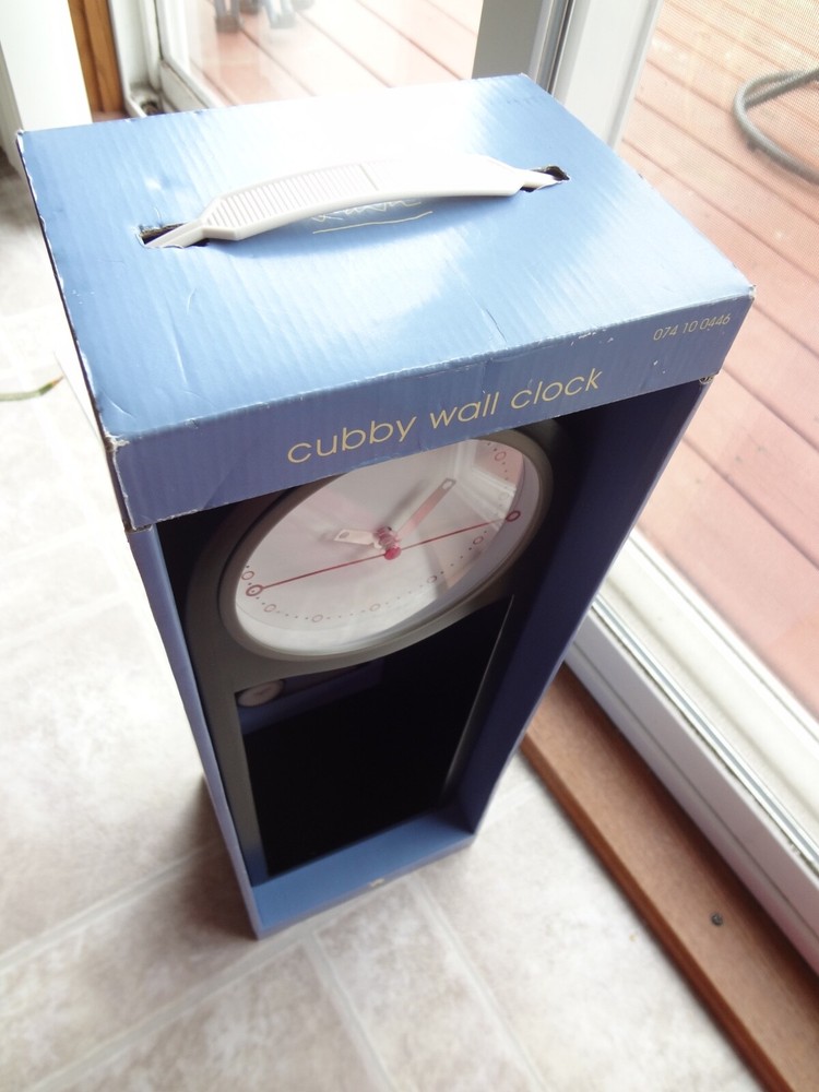 Michael Graves Cubby Wall Clock