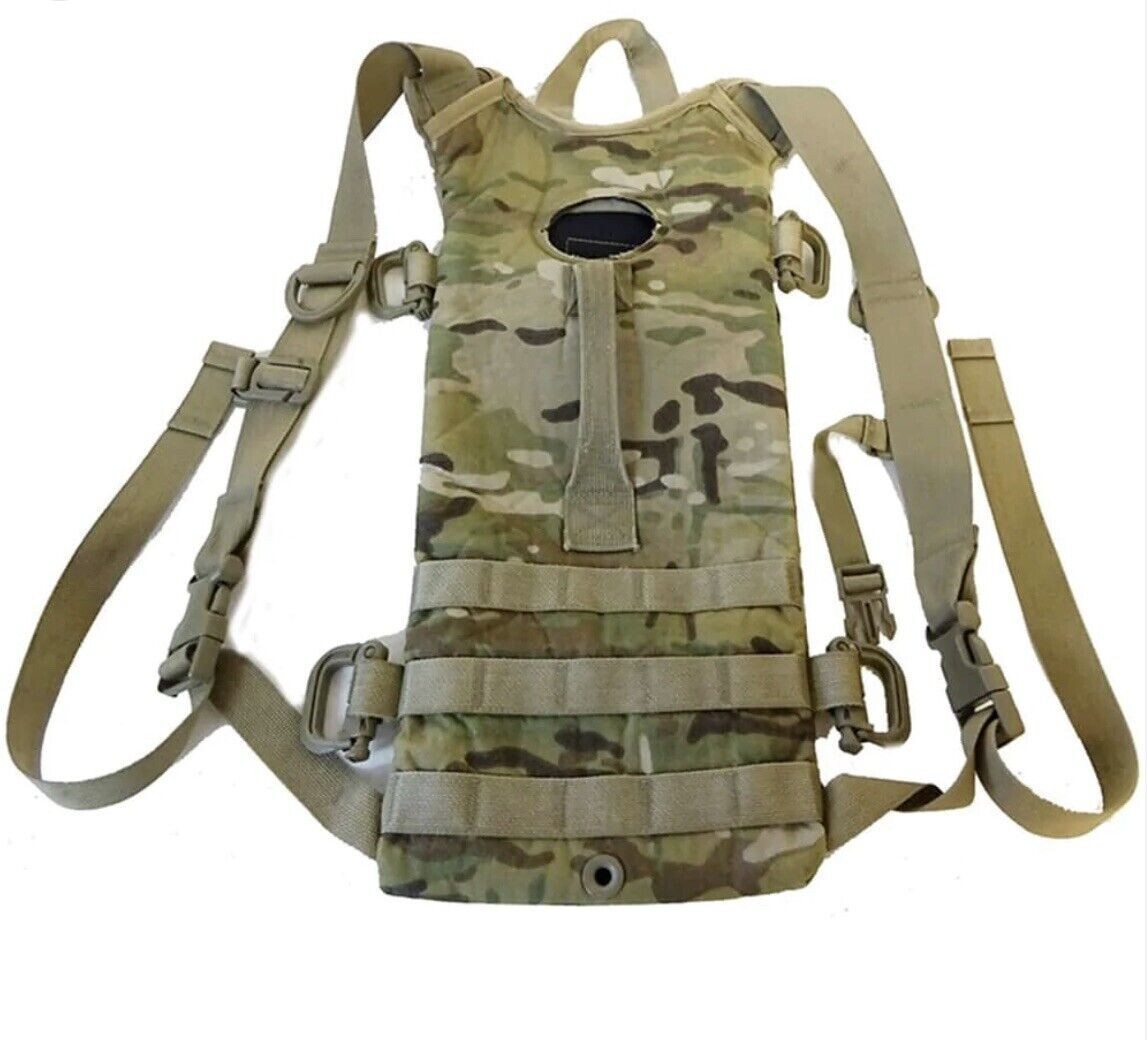 USGI Military MOLLE 3L / 100oz MULTICAM / OCP HYDRATION CARRIER Pack System ACC