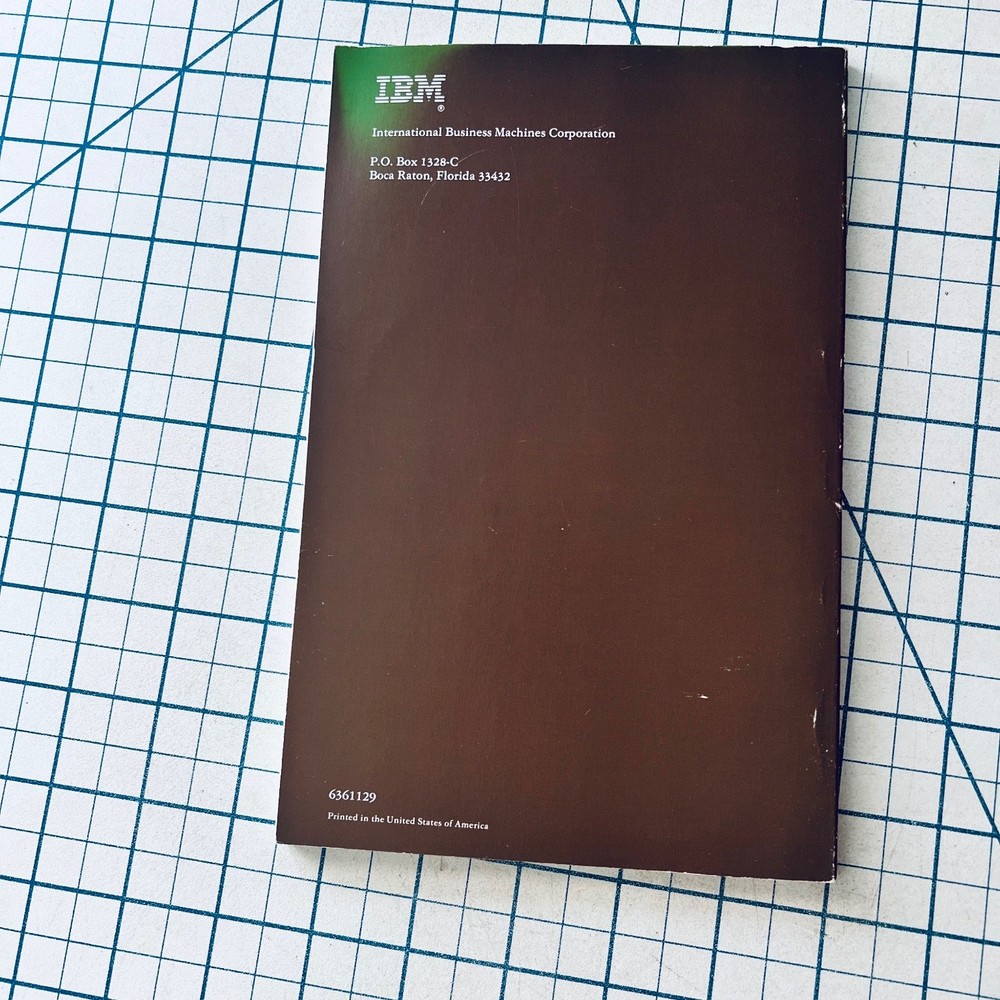 IBM Personal Computer BASIC Handbook 1984 Vintage PC General Programming Info