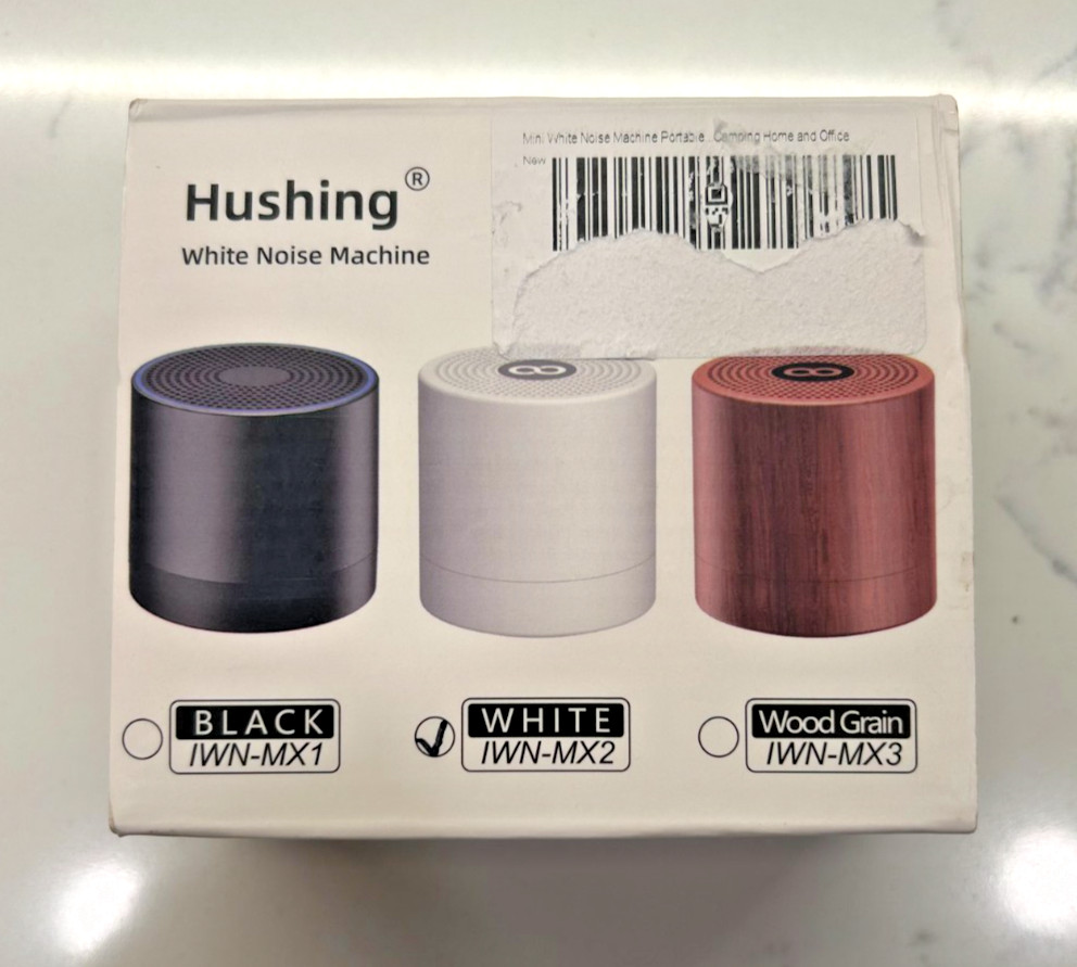 Hushing White Noise Machine Model: IWN-MX2
