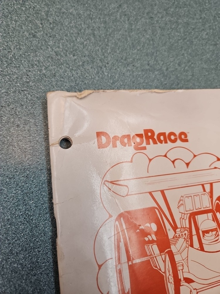 DRAG RACE ATARI Illustrated Parts Catalog