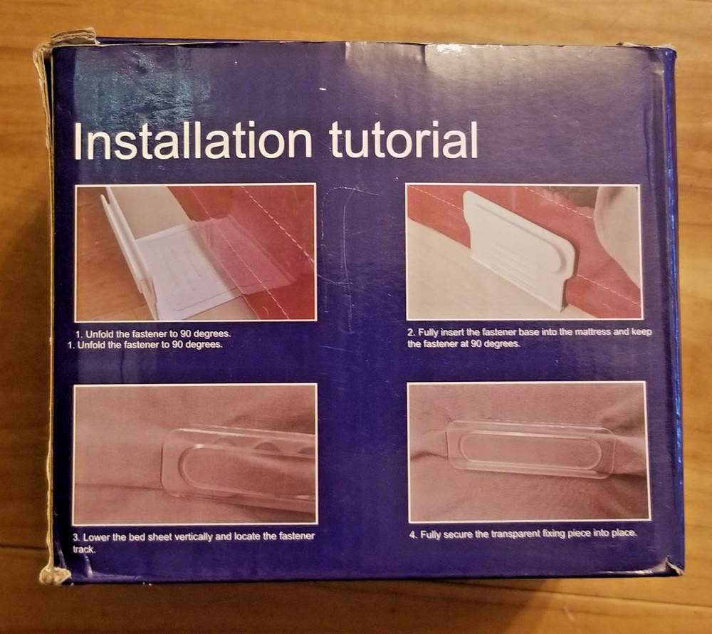 8 Pack Lock Sheet Holders Keep Sheets Tight