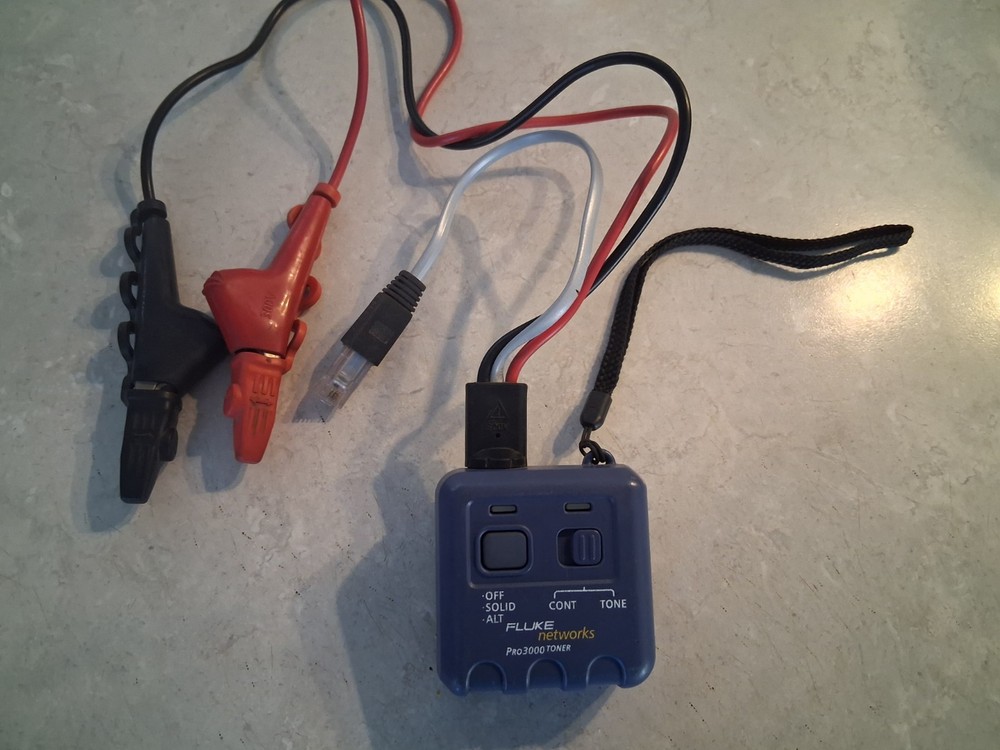 FLUKE networks Pro3000 Toner No Probe -