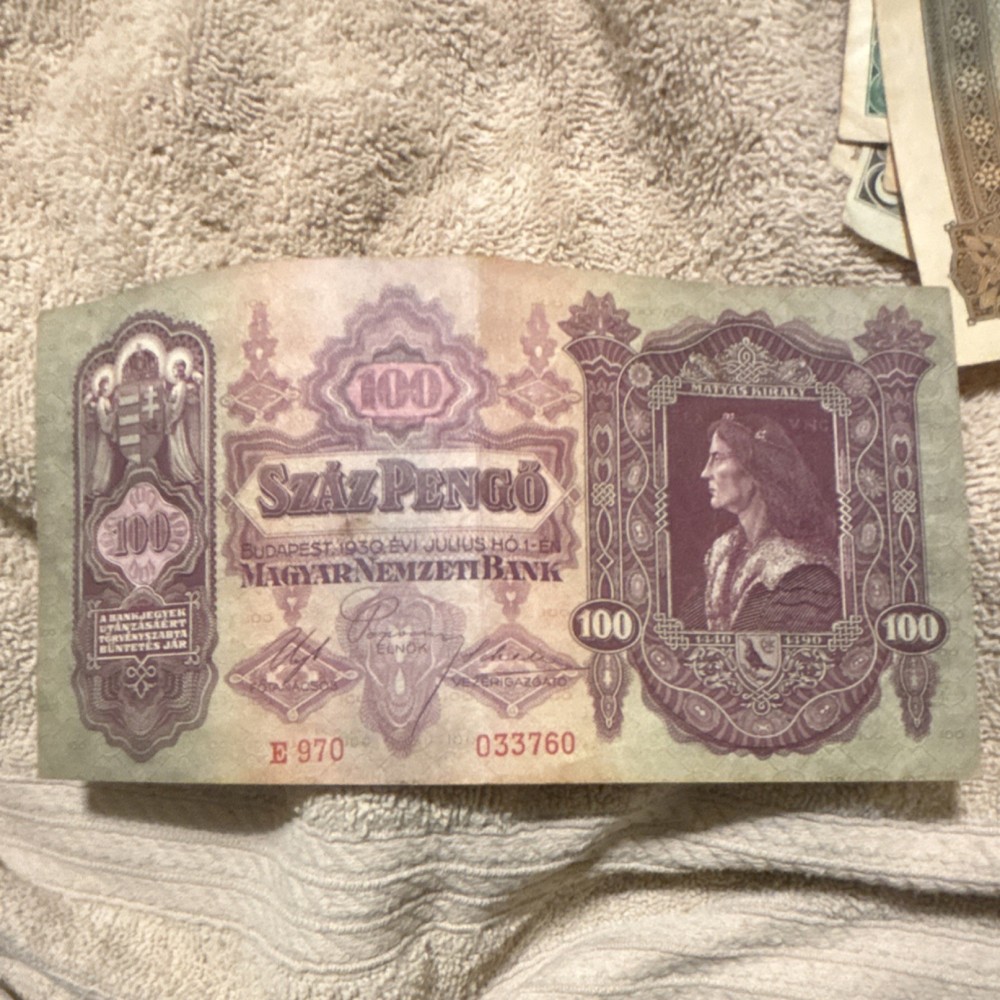 Hungary 100 Pengo 1930 Banknote