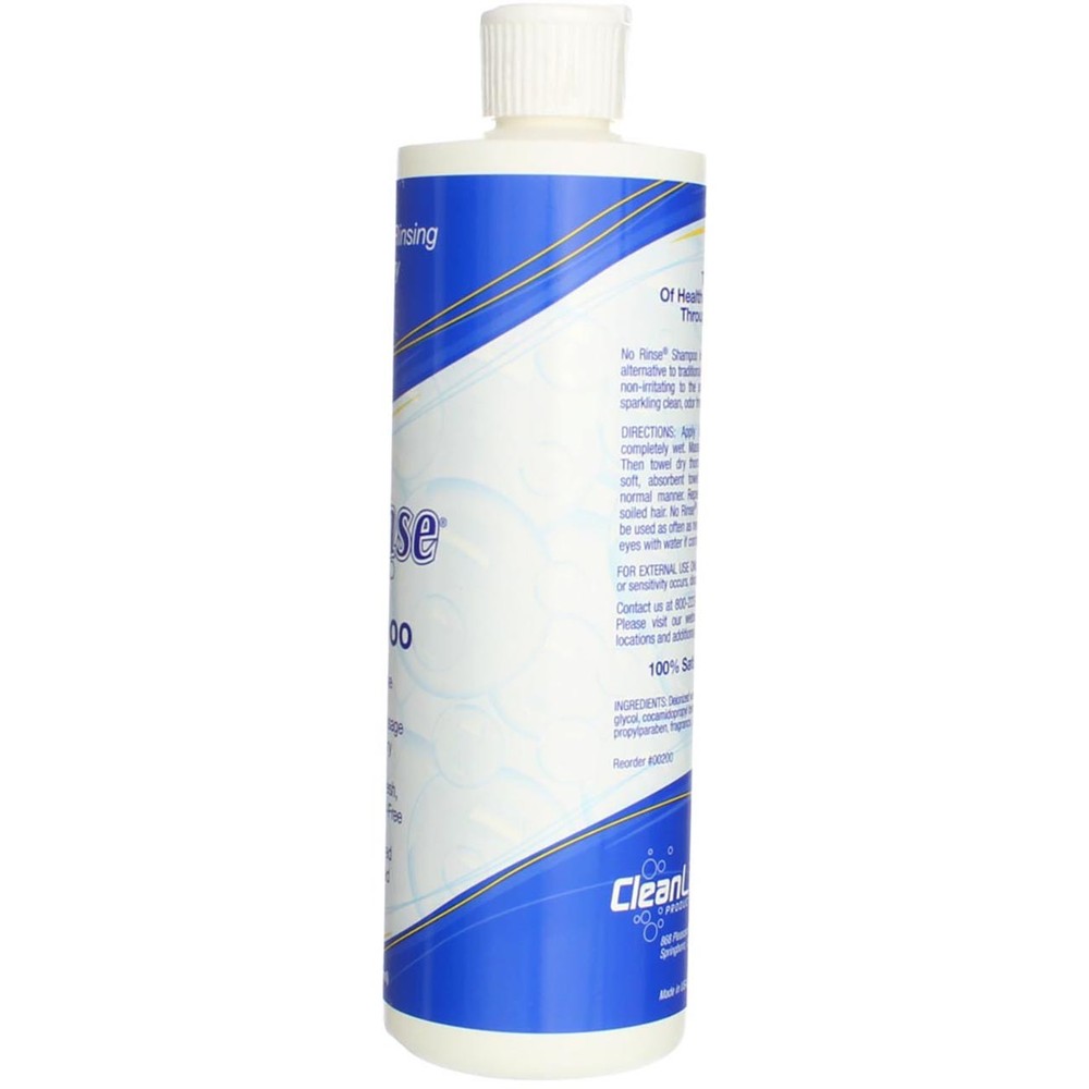 No Rinse Shampoo, 16 fl oz
