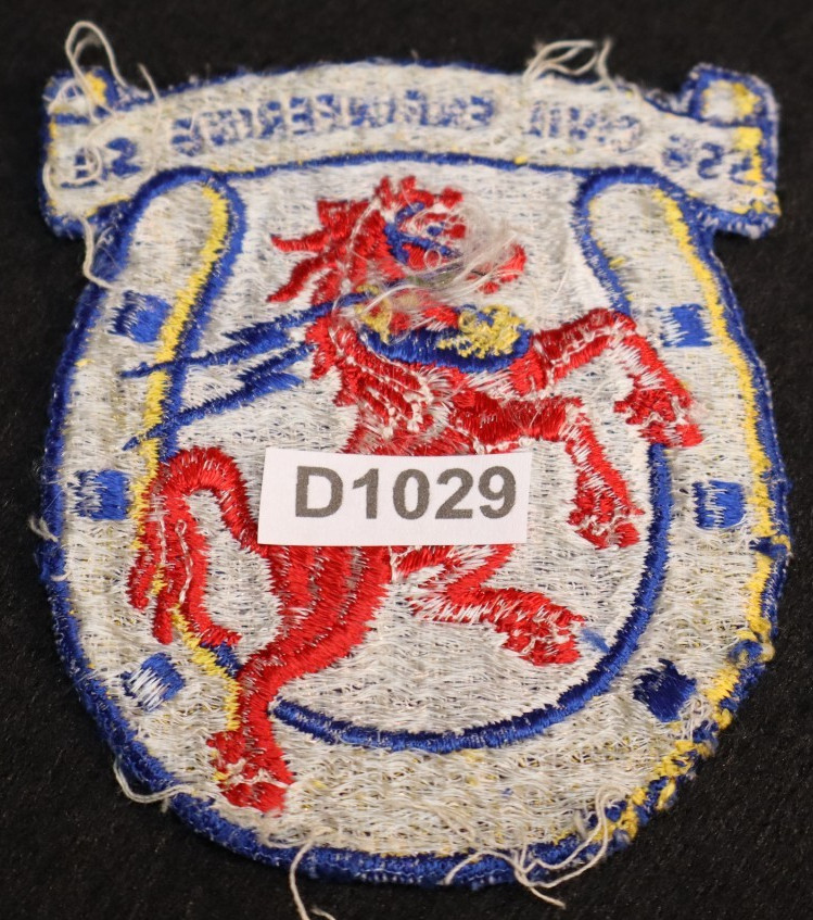 Vietnam War USAF 556th Civil Engineering Squadron Flight Suit Jacket Patch Tail