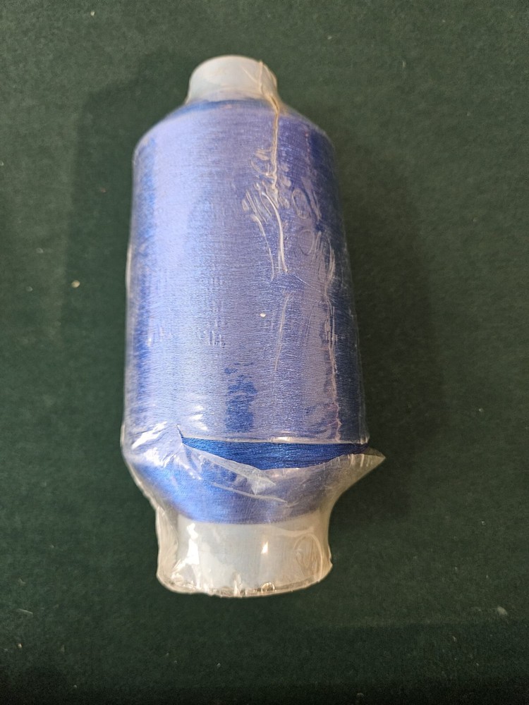 Blue Metallic Machine Embroidery Threads - 20000 Yards