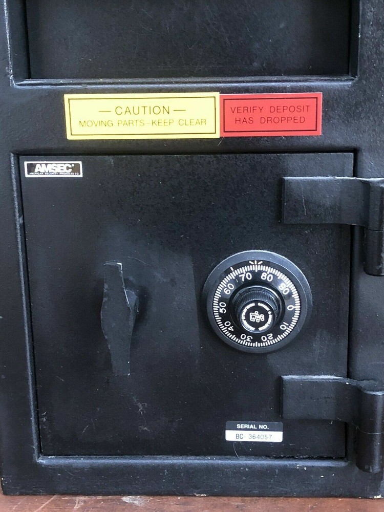 Amsec DSF2014C Front Loading Depository Drop Safe American Security Products Co