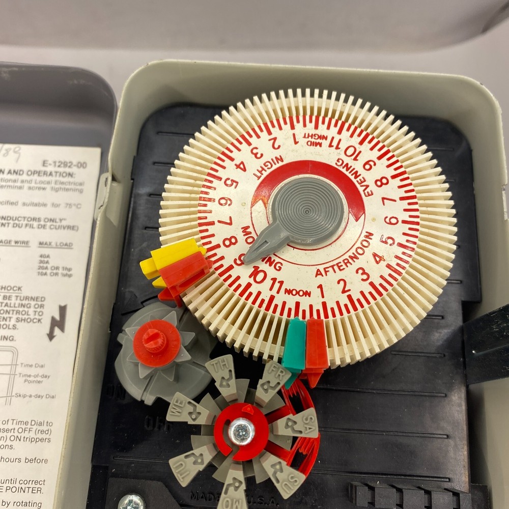 PARAGON P103-S ELECTRONIC TIME CONTROL SINGLE CHANNEL PROGRAMMABLE 24 HOUR 🎯