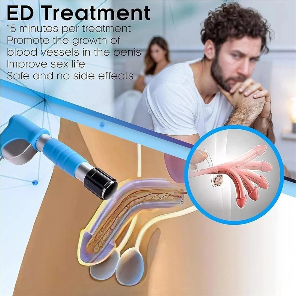 ED Shockwave Therapy Machine For Erectile Dysfunction Pain Relief Body Massager