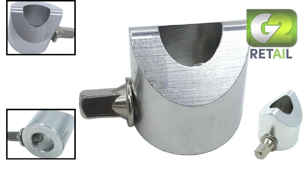 Compact Metal Cymbal Positioner for Enhanced Drumming - 12mm Compatibility