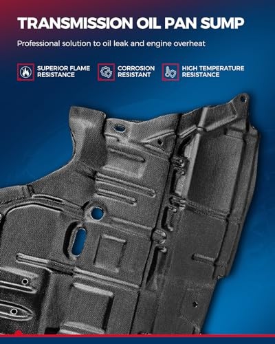 Engine Splash Shield Front Lower Under Cover Compatible with 2009 VW1228144
