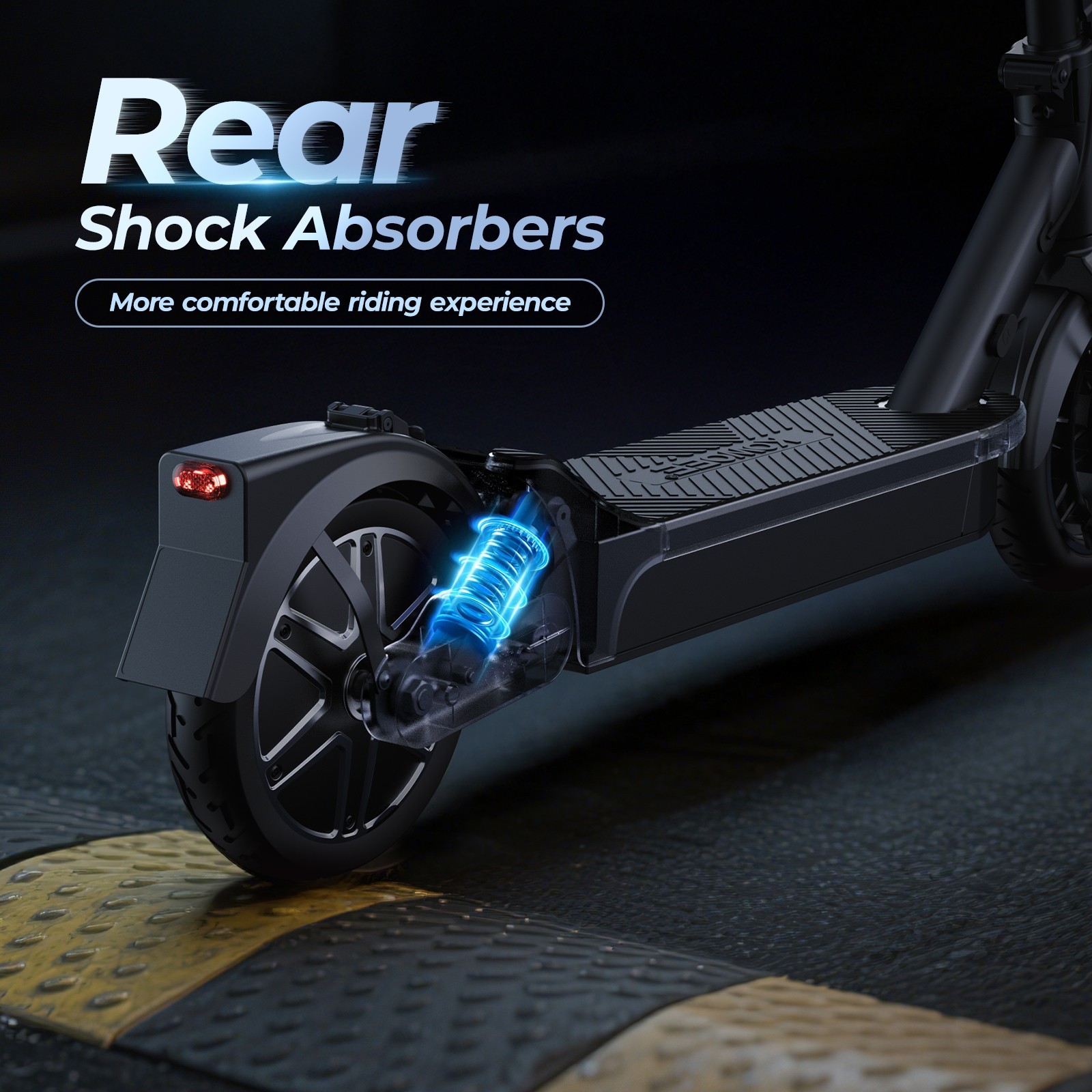 500W Commuter Electric Scooter For Adult 22MPH 20 Mile Range 8.5" Solid Tires