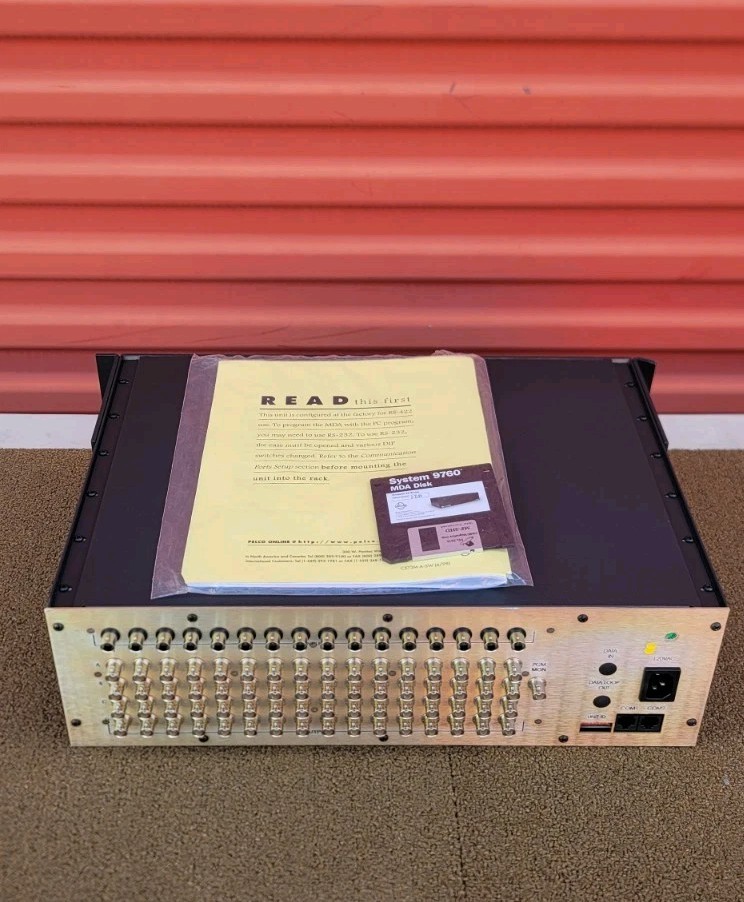 Pelco CM9760-MDA Master Distribution Amplifier