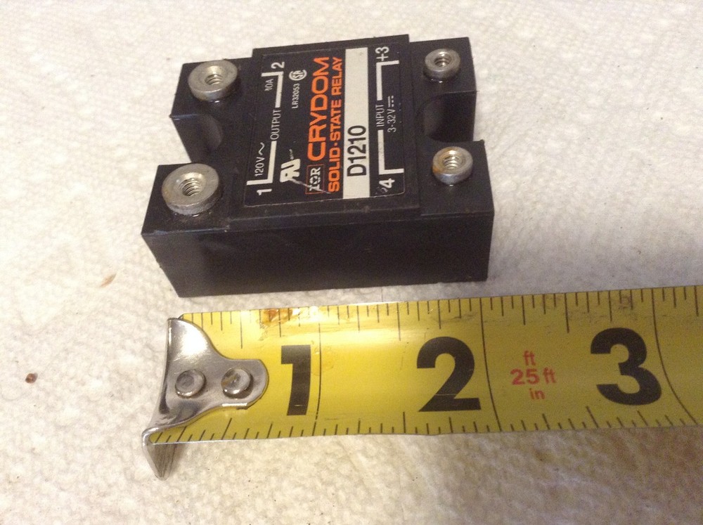 Crydom D1210 Solid State Relay 120VAC 10 Amp