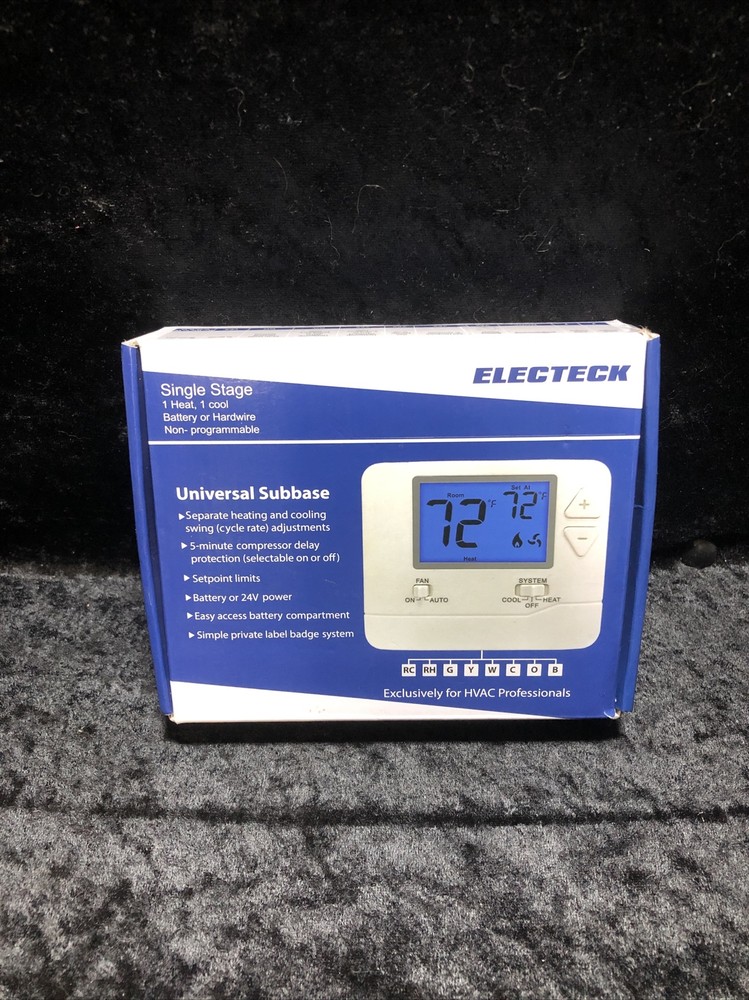 Electeck Single Stage Universal Subbase 701 NEW