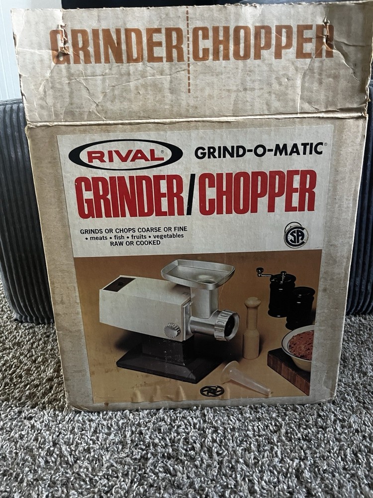 Rival Grind-O-Matic Grinder/Chopper | Used In Box
