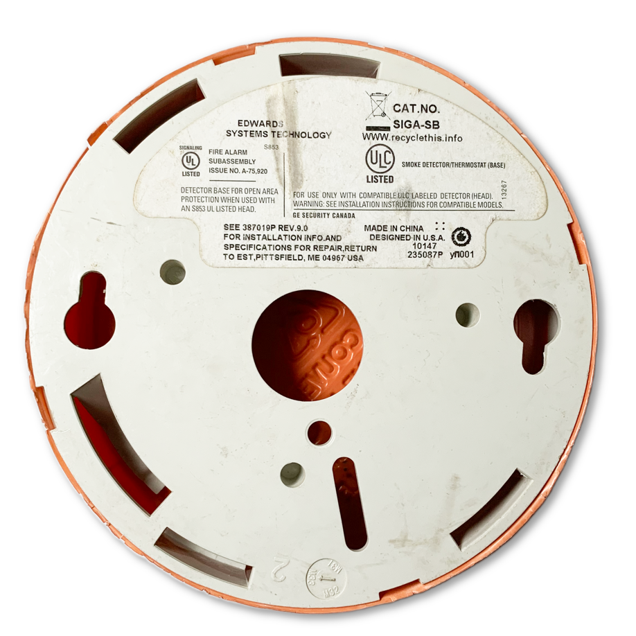 Edwards Systems EST SIGA-SB SIGASB Automatic Fire Detector Base