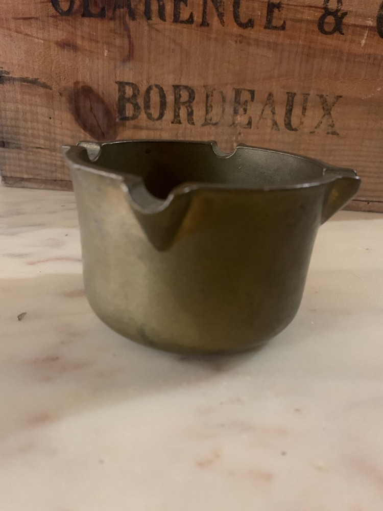 vintage BRASS ASHTRAY