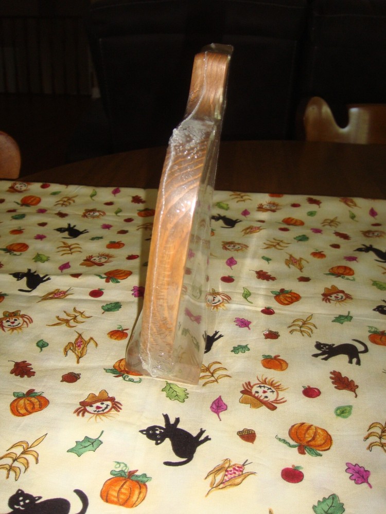 Frame Pumpkin Shape Wood Frame