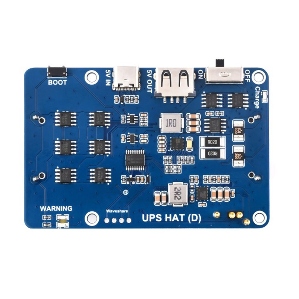 5V UPS HAT (D) Starter Kit For RPI Raspberry Pi Uninterruptible Power Supply