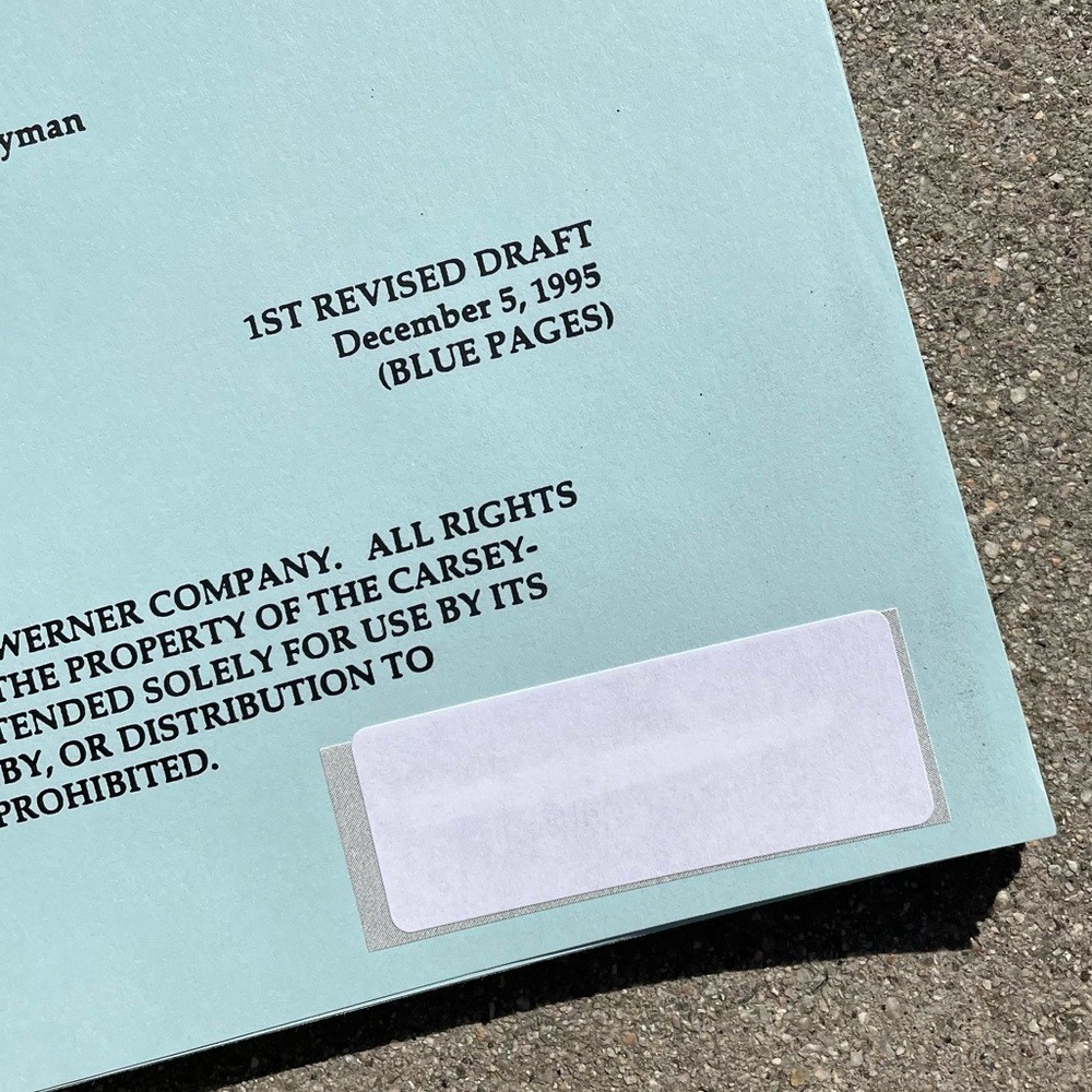 CYBILL 1995 TV Series SET Production Used Scripts Table Final Revised Drafts