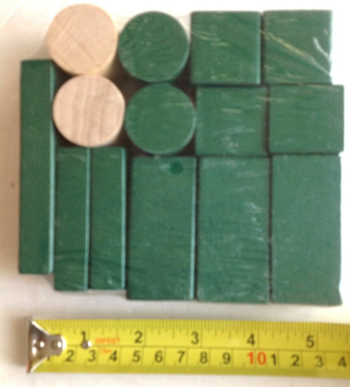 Wooden Shaped Blocks Set 98pcs