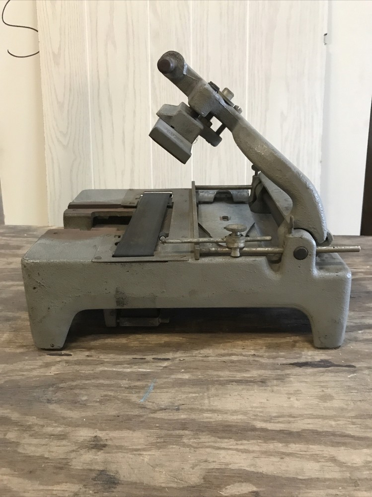 Vintage Addressograph Class 100 Embossing Machine