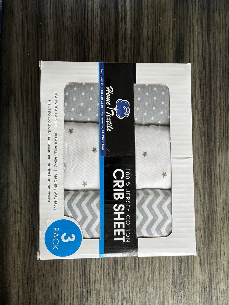 baby crib fitted sheet set