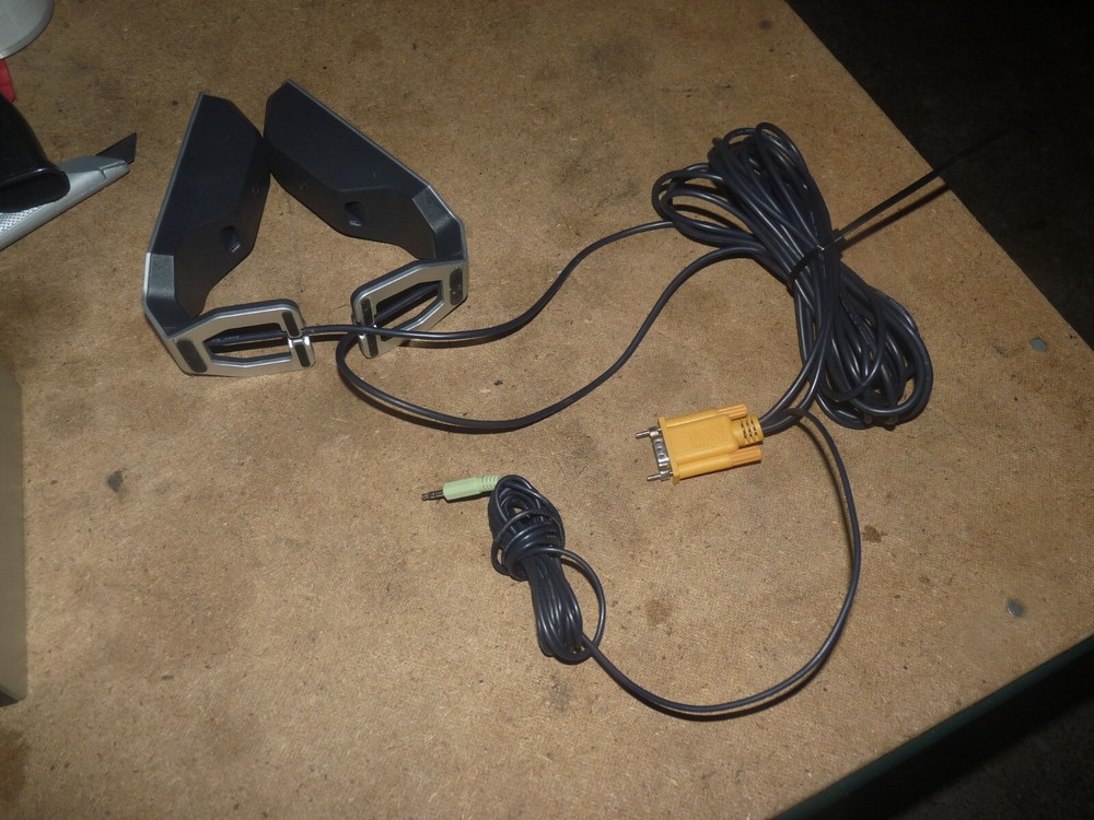 Zylux/Dell A525 2.1ch Complete Computer Speaker Subwoofer System TESTED WORKING
