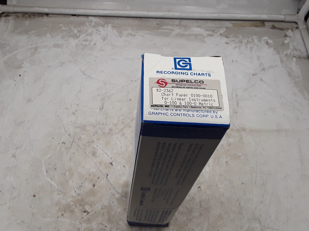 Graphic Controls Chart Paper 0100-0010