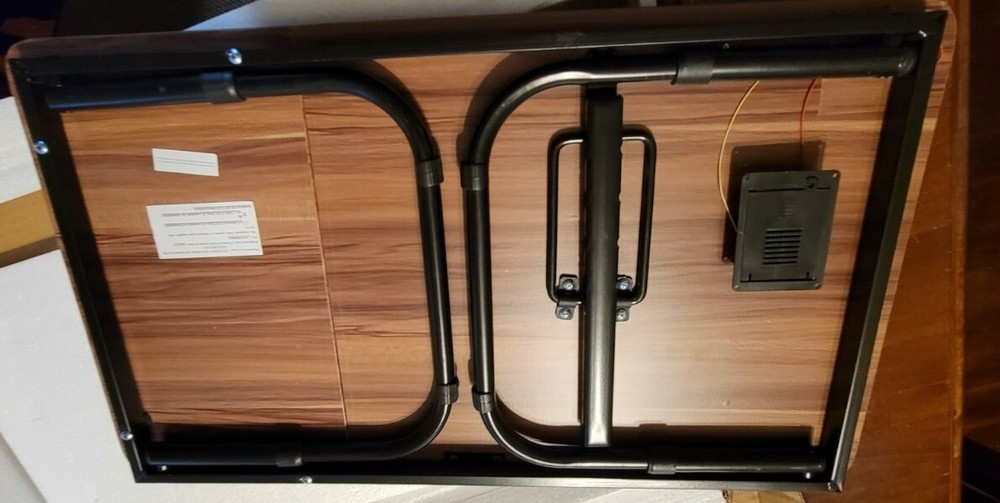 Multifunctional Laptop Table Portable Foldable Breakfast Tray with LED Light