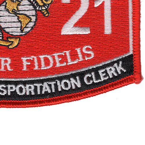 Freight Transportation Clerk 3121 MOS Patch