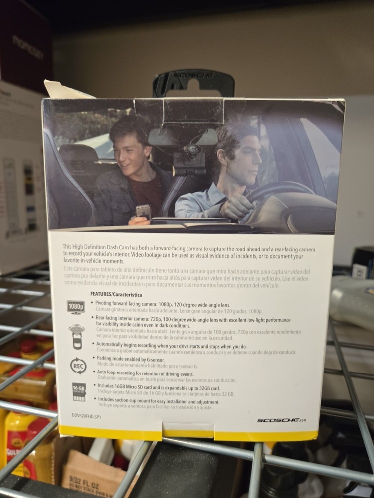 Scosche Full HD Two Way Dash sealed**