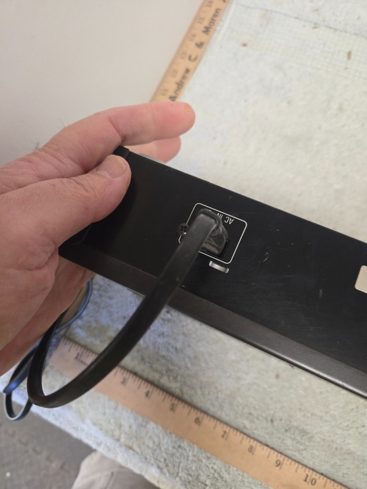 technics graphic equalizer, SH-8017, untested, parts only