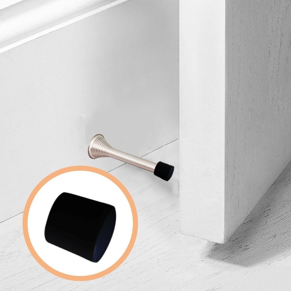 20 PCS Door Stopper Replacement Rubber Tips Black
